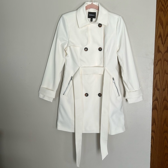 Express Trench Coat - Cream - XS - Picture 1 of 15